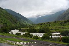03E The Winding Road Follows The Baksan River On The Way To Terskol And The Mount Elbrus Climb.jpg